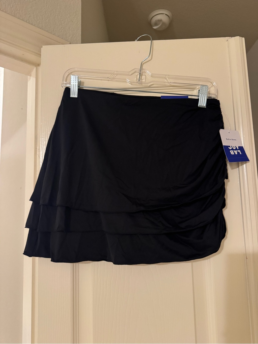 JoyLab Black Tiered Mini Skirt